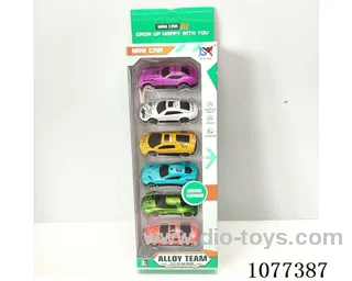 sliding alloy car