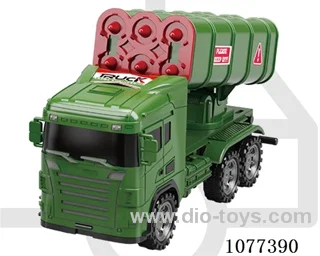 Inertial military missile vehicle