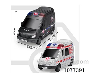 Inertial ambulance SWAT vehicle