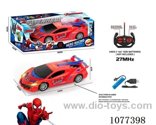 27MHz (GCC) 1:16 4ch rc car with light included battery