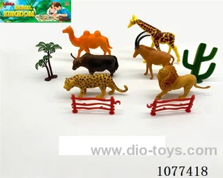 6 animals set (6 inches)