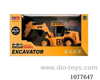 6ch rc excavator included battery