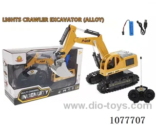 5ch rc excavator with light