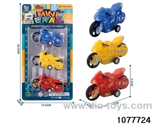 pull back Motorbike Series in Blister card