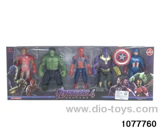 Avengers League of Legends Set in window box