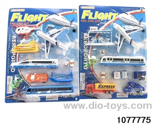 Pull back Toys Set in Blister card