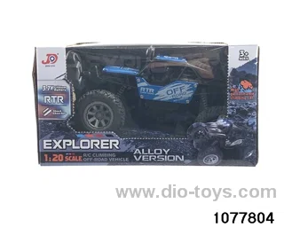 RC car in window box