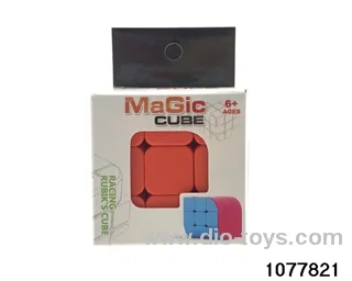 three-step Rubik's cube in color box