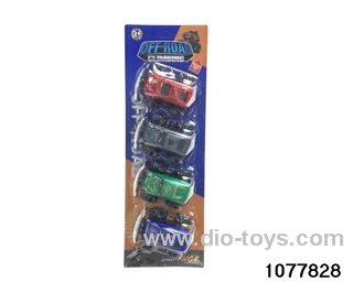 4pcs pull back car in Blister card