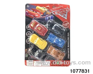 Pull Back Cars in Blister card