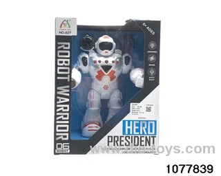 electric robot in display box