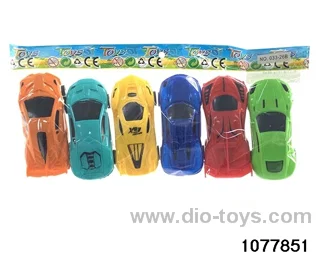 Pull Back Car Models (6pcs) in opp bag
