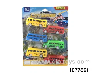 pull back bus in Blister card