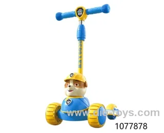 Children's scooter with light/music（3 colors mix）