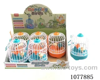 Voice controlled bird cage for two birds W L/M