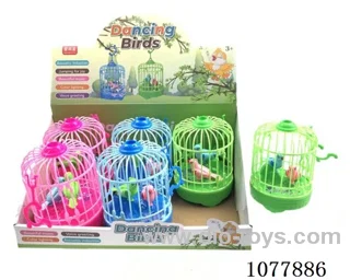 Voice controlled bird cage for two birds W L/M