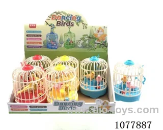 Voice controlled bird cage for two birds W L/M