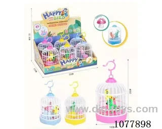 Voice controlled bird cage for two birds W L/M
