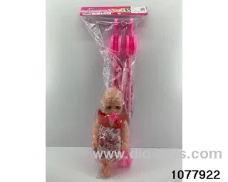33cm Doll Set with IC in PP bag with header