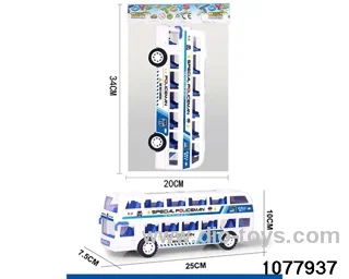 Inertia Police Bus in opp bag