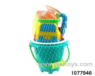 Beach Castle Bucket in Net bag