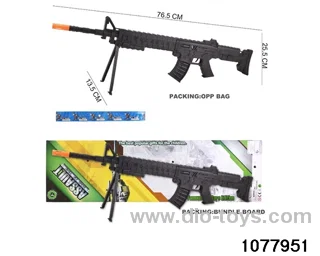 B/O gun in opp bag