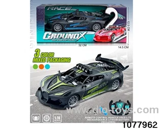 Bugatti sports car models in window box