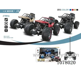 1:18 rc alloy car