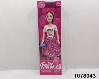 18 inch Barbie in window box