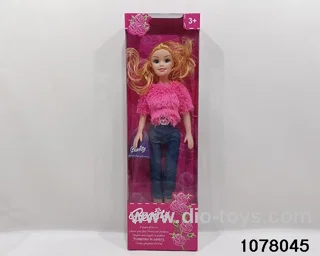 18 inch Barbie in window box