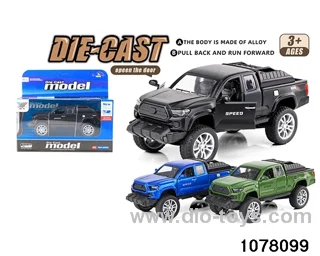1:32 Alloy Pull Back Car in color box