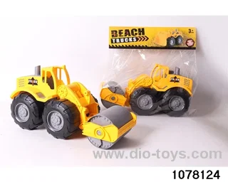 engineering vehicles in PP bag with header