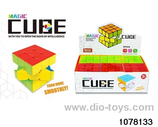 three-step Rubik's cube in display box