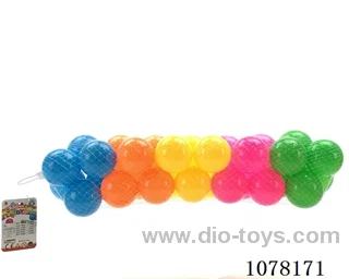 Ocean ball 30 pieces 6.5CM mixed color