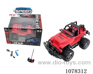 1:18 4ch rc car included battery