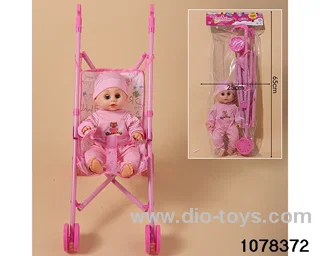 16 inch doll set in PP bag with header