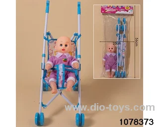 12 inch doll set in PP bag with header
