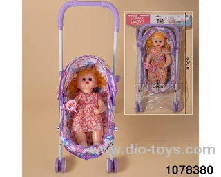 18 inch doll set in PP bag with header
