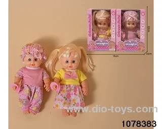 14 inch doll set in color box
