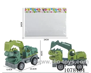 free wheel dinosaur car