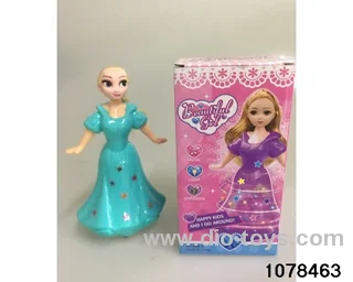 Lighted Gimbal Barbie in color box