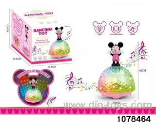 Lighted Gimbal Mickey in color box