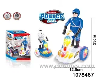 Lighted universal patrol vehicle in color box