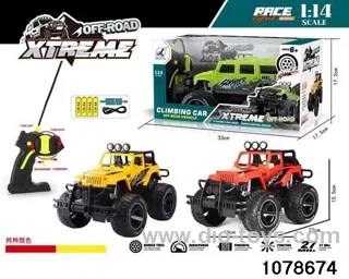 4ch RC car with headlight in window box