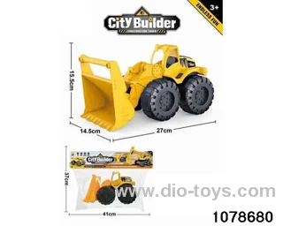 bulldozers in PP bag with header