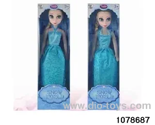 18 inch Ice Doll in window box