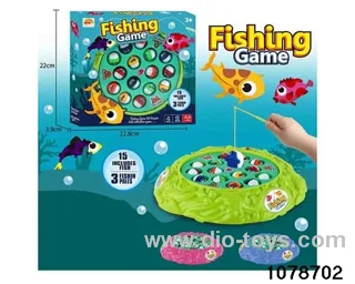 Electric fishing disc (with music) in window box