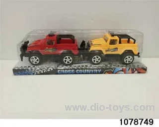 2pcs inertial vehicle in PVC cover