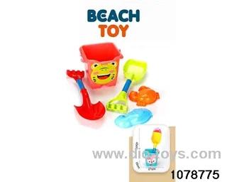 5pcs beach toy in Net bag