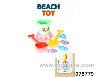 8pcs beach toy in Net bag